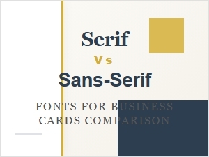 Best Serif vs Sans-Serif Fonts for Business Cards: Which Style Stands Out?